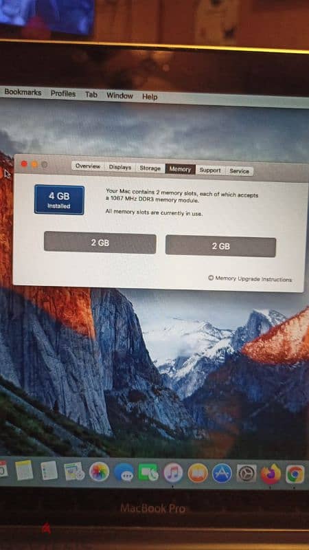 ماك بوك برو 2009 4
