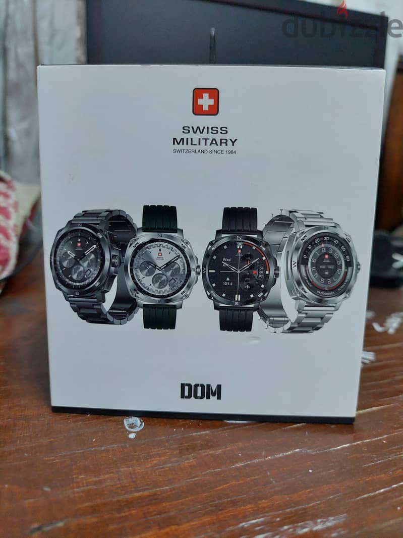 ساعة Swiss Military Dom 4 الاصدار الاخير - وارد الامارات 9