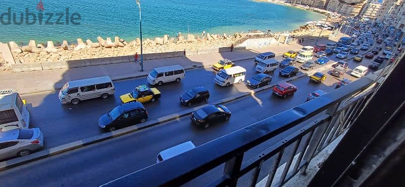 شقة بالاسكندرية موقع رهيب اربع قطع علي البحر مباشرة 14