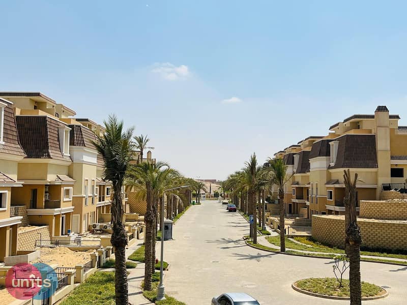 فيلا 212 متر للبيع بسعر اللانش في كمبوند بترفلاي مستقبل سيتي   The  ButterFly Mostakbal City Compound 6