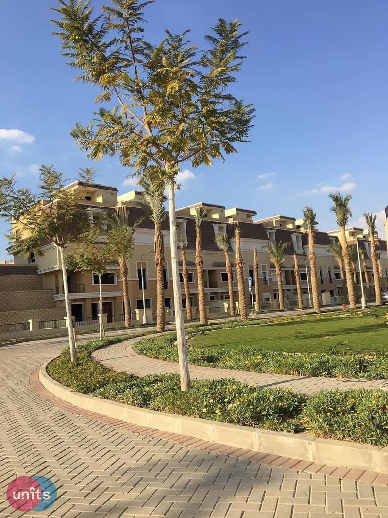 فيلا 212 متر للبيع بسعر اللانش في كمبوند بترفلاي مستقبل سيتي   The  ButterFly Mostakbal City Compound 7