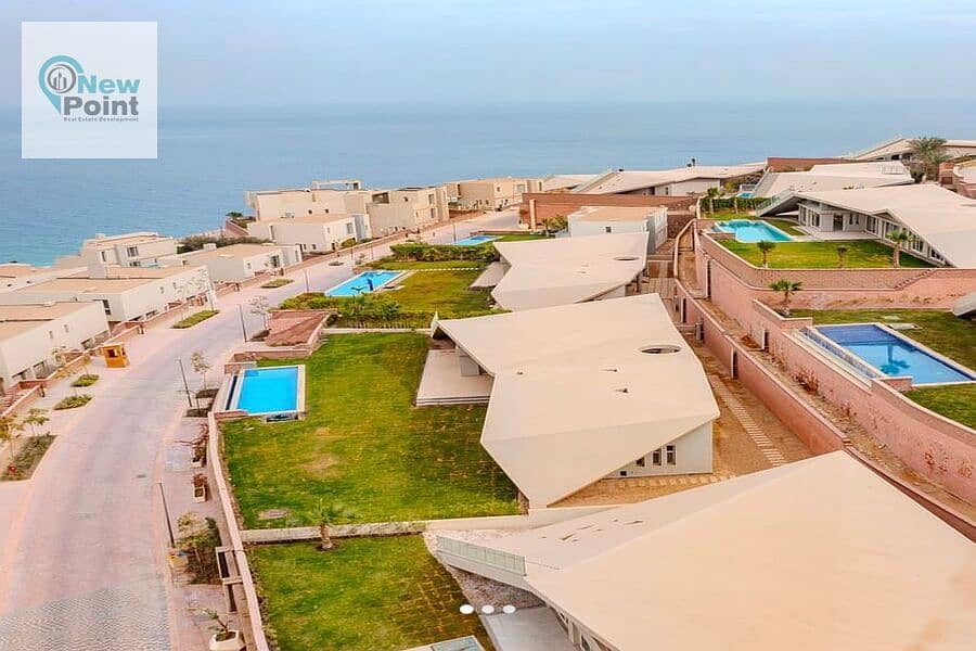 Enjoy the sea all year round and own a fully finished 3-bedroom chalet in a fully serviced village in Sokhna 6