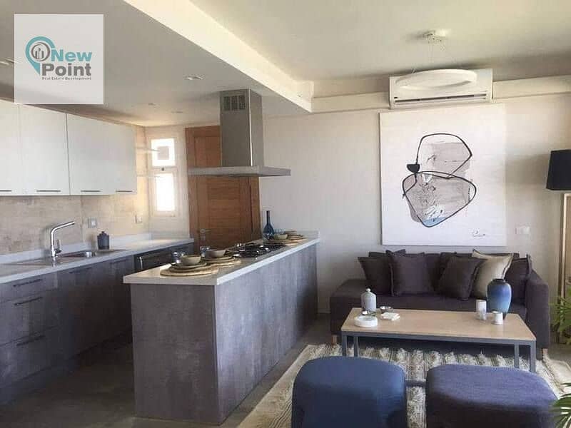 Enjoy the sea all year round and own a fully finished 3-bedroom chalet in a fully serviced village in Sokhna 8