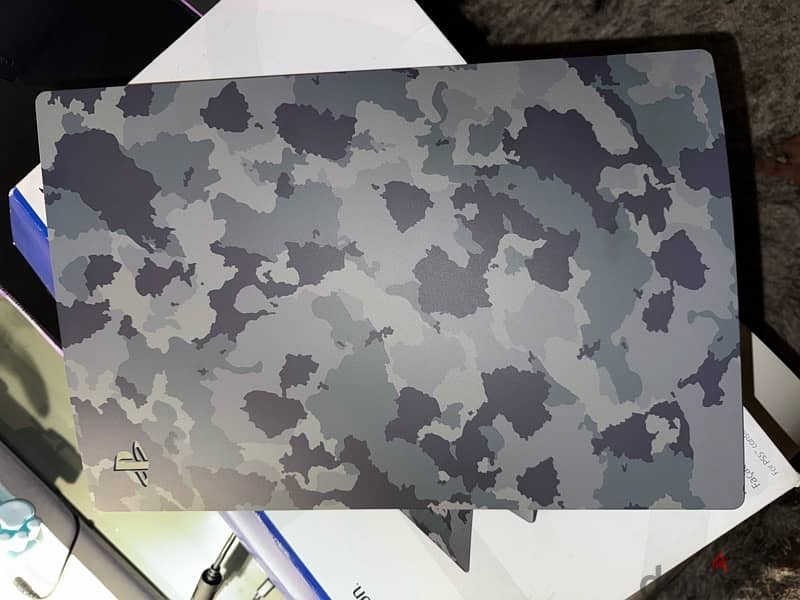 SONY Cover For PlayStation 5 Gray Camouflage PS5 4