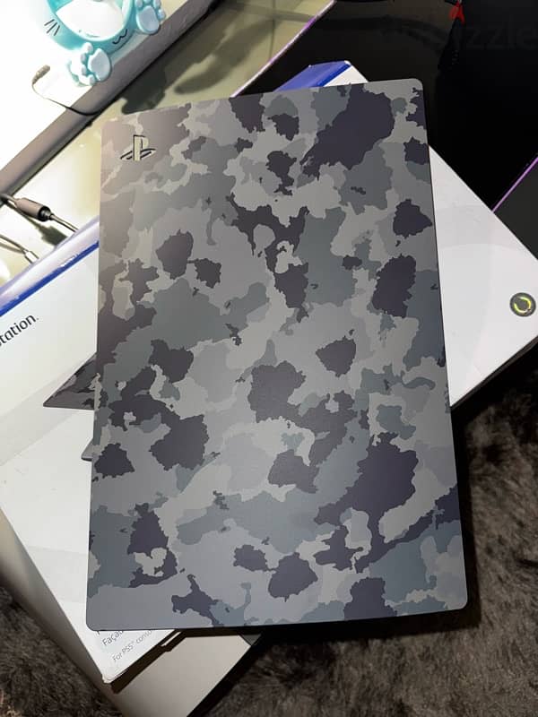 SONY Cover For PlayStation 5 Gray Camouflage PS5 6