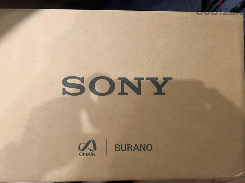 Sony BURANO 8K Digital motion picture camera 1