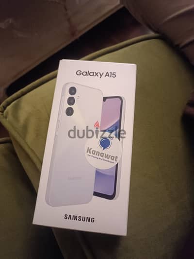 galaxy a15 samsung NEW in mint condition with the box