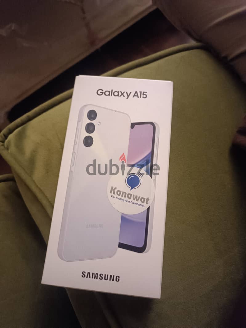 galaxy a15 samsung NEW in mint condition with the box 0