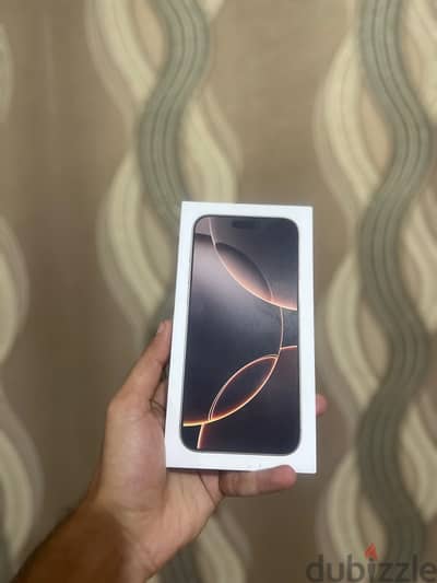 iPhone 16 pro Max 256gb Dual sims