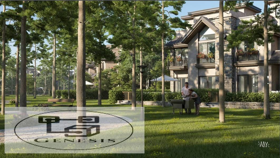 standalone 225m in the heart of the Forest JUST 5% Down Payment & installments upto 9 years in Al Mostakbal City ( WonderMarQ ) 4 bedrooms 5