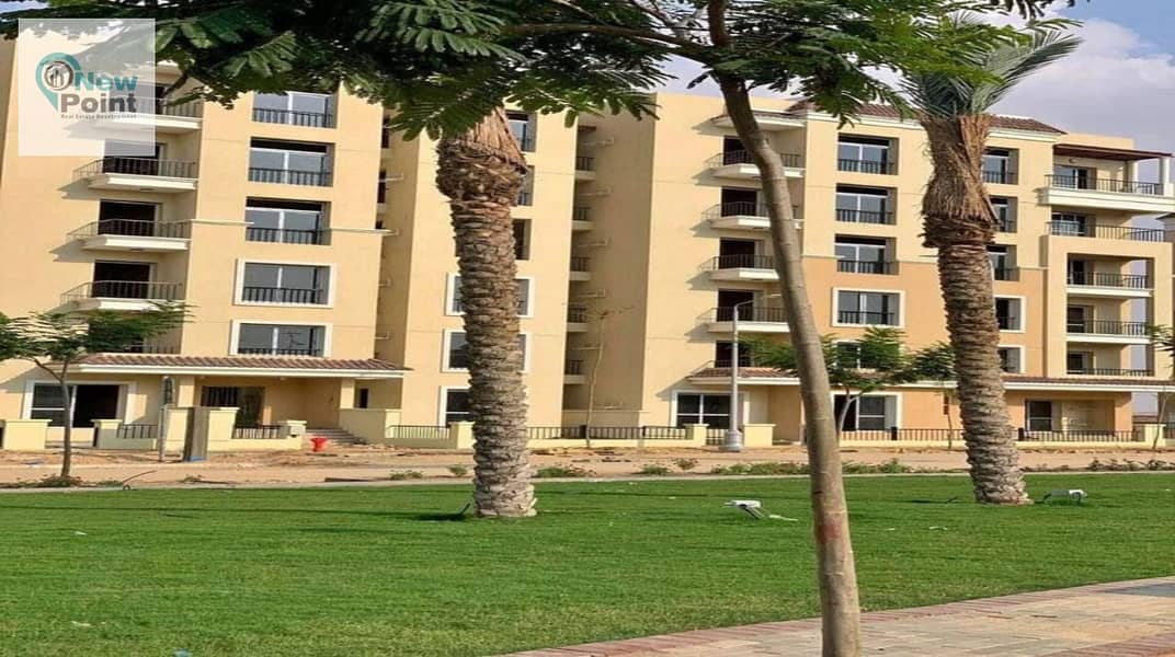 شقة للبيع 133 في كمبوند سراي من مدينة مصر للإسكان والتعمير sarai compound 6