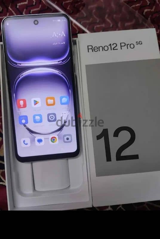 تلفون Reno12 pro5g بلزقه بتاعتو افتح من الكرتونه من 3 ايام 1