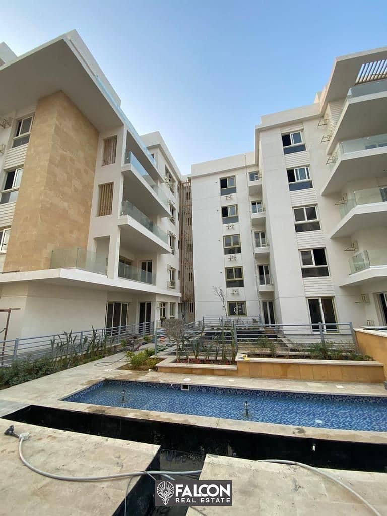 Apartment for sale with a distinctive view of the lagoon directly from Mountain View iCity 6 october with installments ove 1