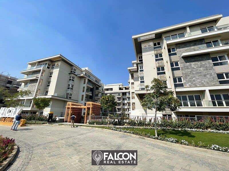 Apartment for sale with a distinctive view of the lagoon directly from Mountain View iCity 6 october with installments ove 11