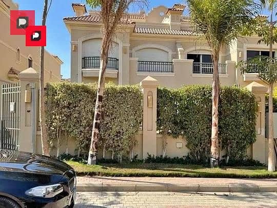 Townhouse villa for sale, immediate delivery, in La Vista Patio 5 East, El Shorouk, the heart of El Shorouk City, next to Heliopolis Club, near the Fi 17