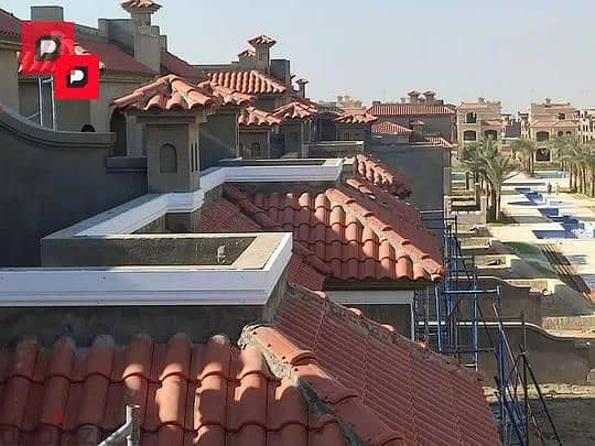 Townhouse villa for sale, immediate delivery, in La Vista Patio 5 East, El Shorouk, the heart of El Shorouk City, next to Heliopolis Club, near the Fi 18