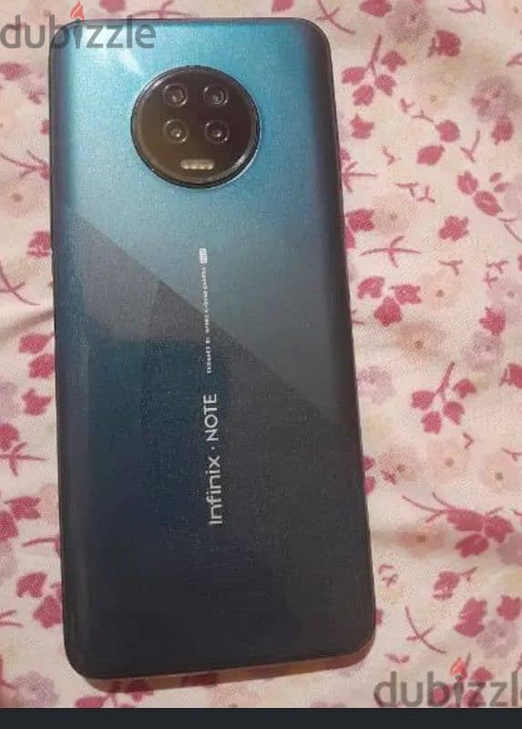 هاتف infinix note 7 للبيع حالة ممتازة مغير شاشة فقط 1