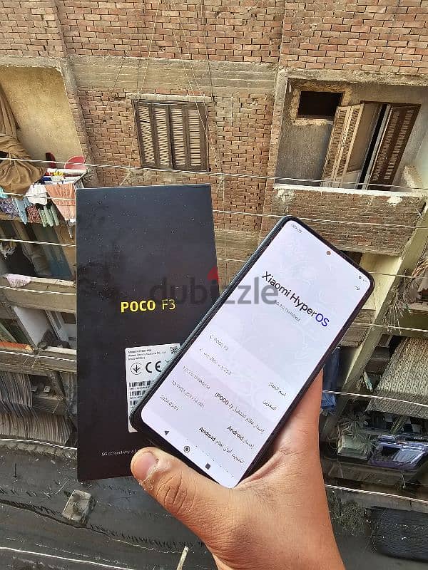 Xiaomi Poco f3 256/8 كسر كسر الزيرو بكل مشتملاته حاله نادره السعر نهائ 1