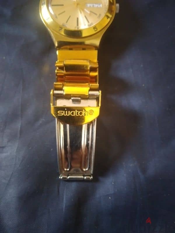 ساعه Swatch سويسرى اصلى حريمى 3