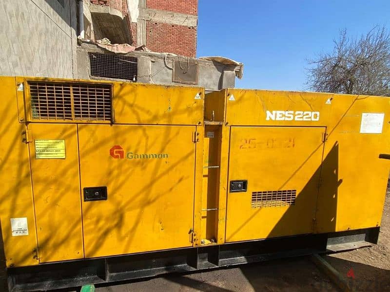 مولد كهرباء نيشا ياباني 220kva  للتواصل فون 01000336494 1