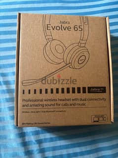 Jabra evolve 65 wireless new sealed headphone