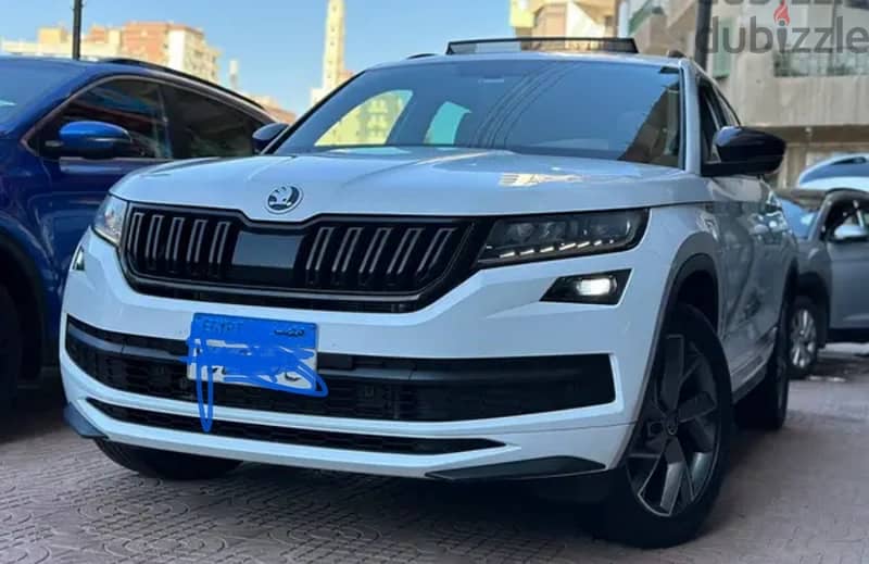 سكودا كودياك 7 راكب 4*4  ايجار مده  دفع sport line 2000cc 6