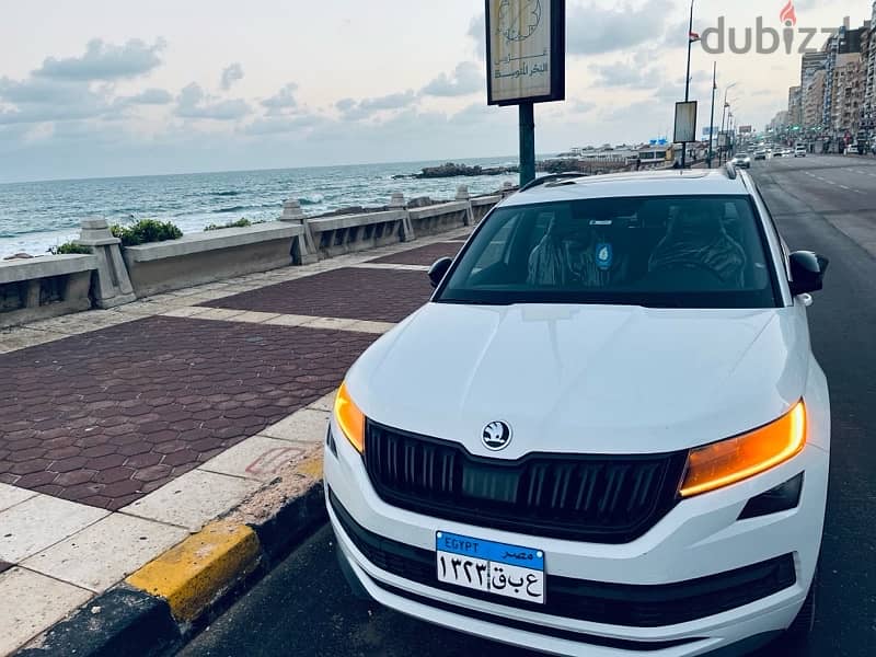 سكودا كودياك 7 راكب 4*4  ايجار مده  دفع sport line 2000cc 11