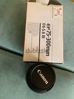 canon lens EF 75-300mm