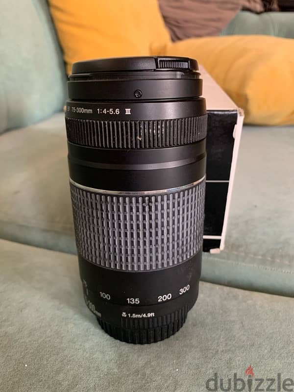 canon lens EF 75-300mm 1