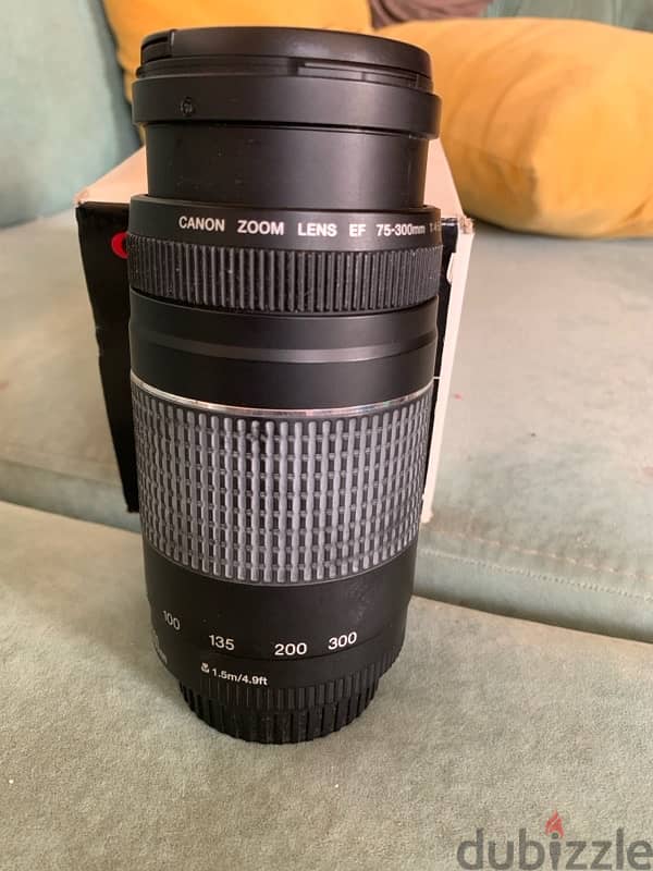 canon lens EF 75-300mm 2