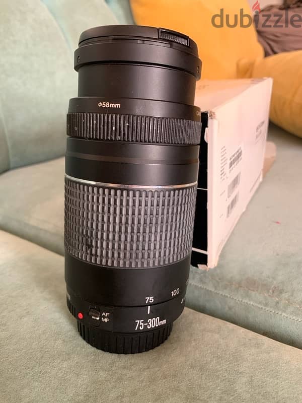 canon lens EF 75-300mm 3