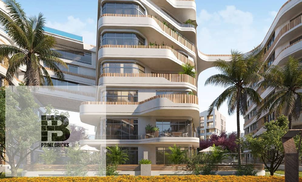 Fully finished apartment for Sale | 163sqm in Bloomfields,Al mostakbal city, New Cairo, on Suez Road and close to Auc & Madinty | for 20% down payment 0