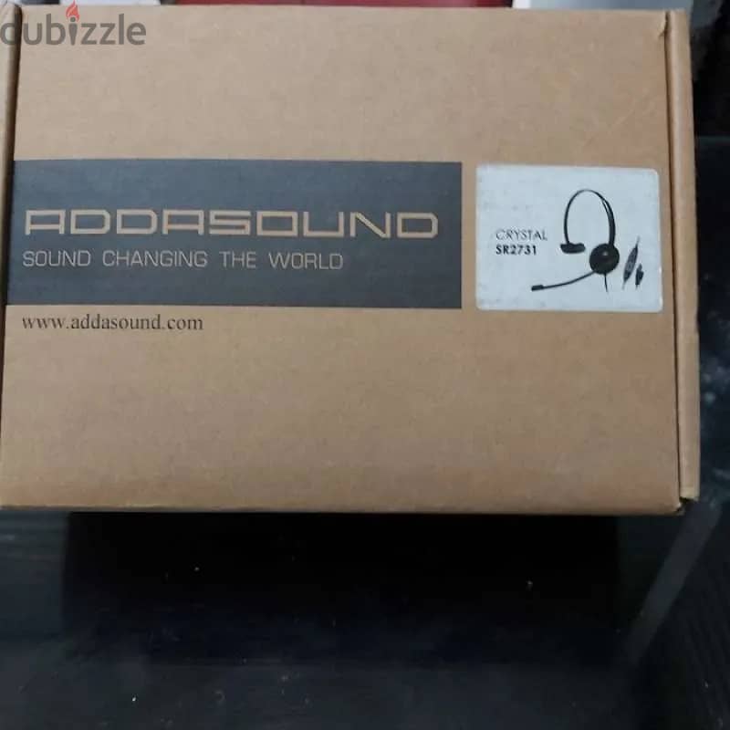 Addasound Crystal SR2731 - سماعة كول سنتر 1