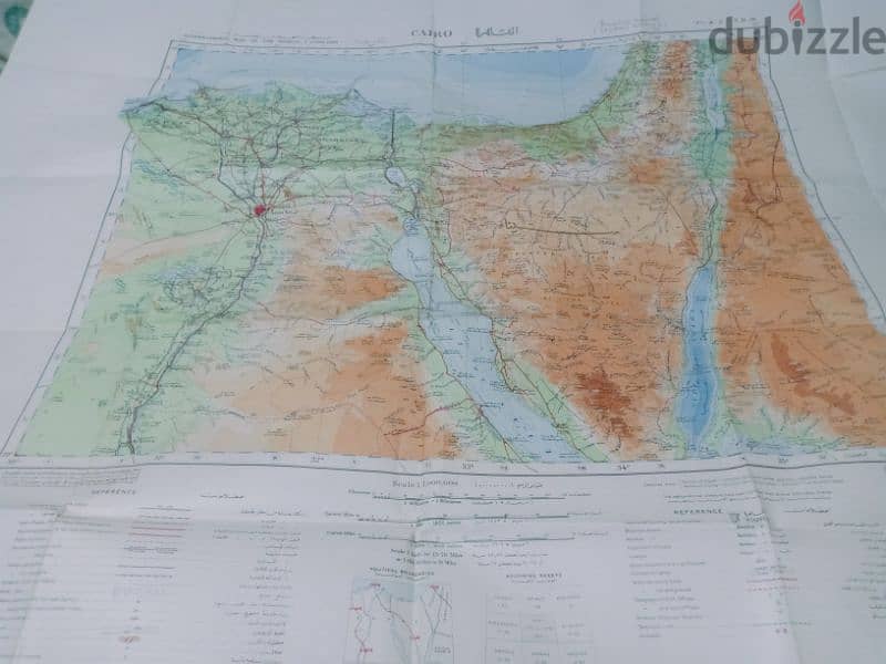 خريطة القاهرة الكبري القديمة بالتفاصيل عمرها اكتر من ٧٠ سنة 0