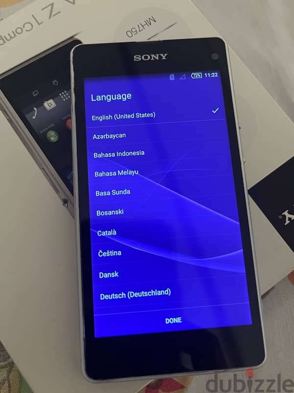 sony xperia z1 compactموبايل مستعمل 1