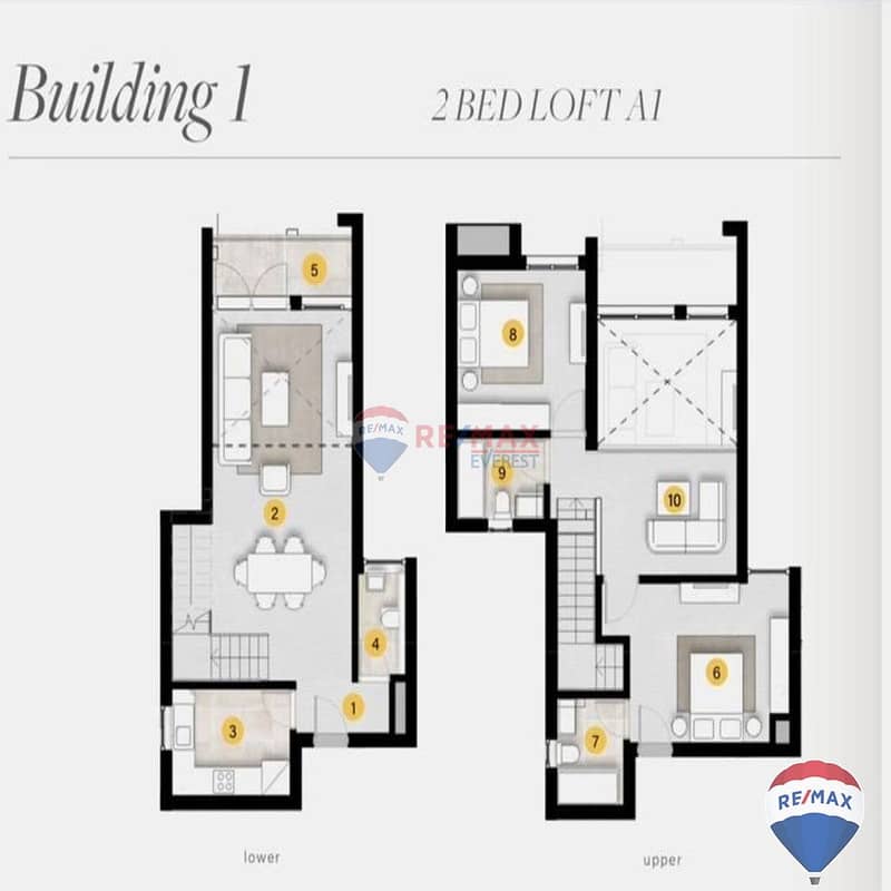 Resale finished apartment in Zed West -Park View 1