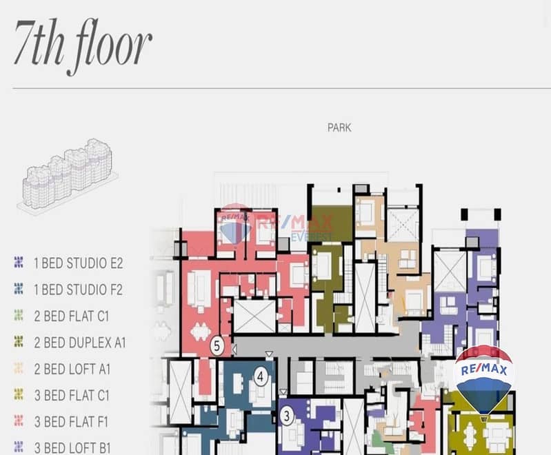 Resale finished apartment in Zed West -Park View 2