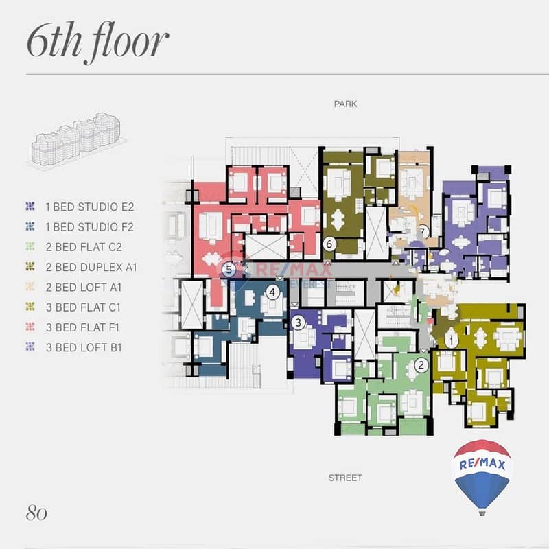 Resale finished apartment in Zed West -Park View 3