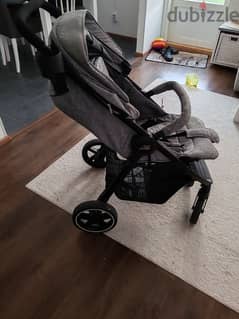 سترولر بحالة الجديد Cangaroo Sindy Baby Stroller Gray