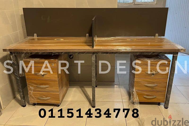 خلية عمل work station  بارتيشن Partition خشب mdf اسباني وحدات كول سنتر 0