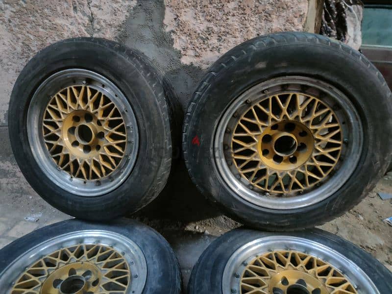 جنوط سبور BBS مقاس 14 بحالة جيدة 0