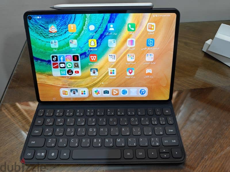 Huawei matepad pro 10.8 + Orginal M-pencil+ Magnet Original keyboard 2