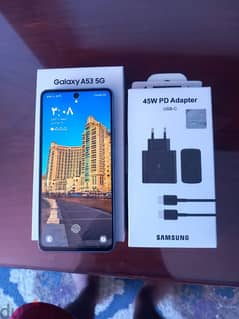 هاتف Samsung Galaxy a53 5g استعمال بسيط جدا