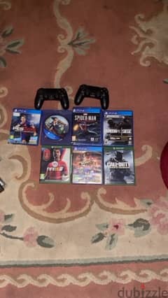 video games and controllers for sale