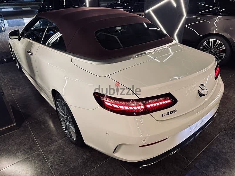 مرسيدس E200 موديل 2021 كابورلية AMG ضمان الوكيل لم تستخدم 2800Km 2