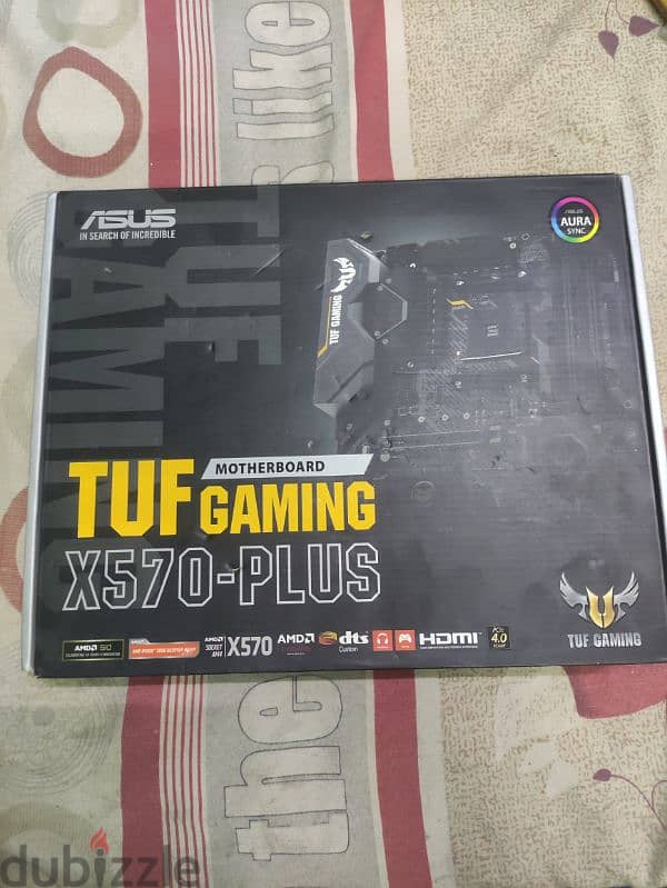 Asus Tuf Gaming X570 Plus ( With Box ) 2