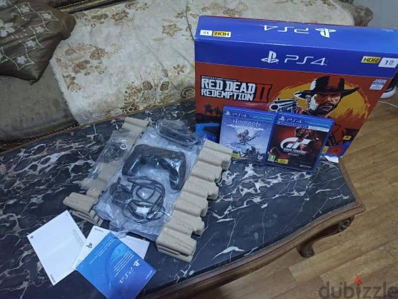 Playstation 4 slim هارد ٢ تيرا 7