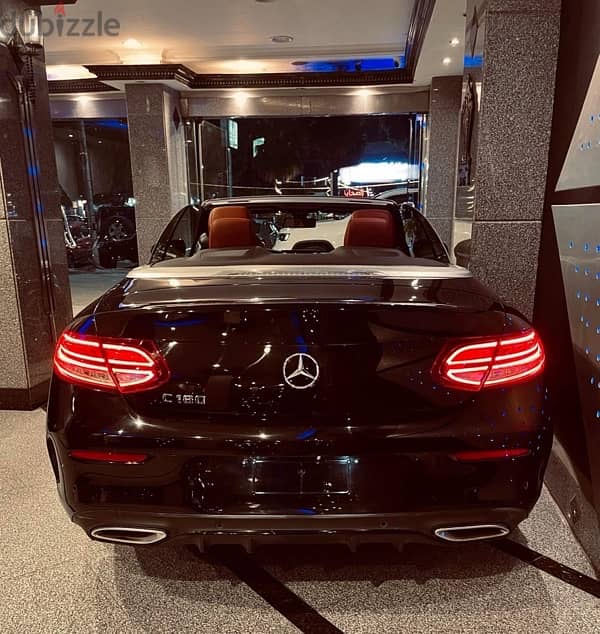 مرسيدس C180 موديل 2019 كابورلية AMG وكيل اول استخدام من الزيرو 27000Km 3