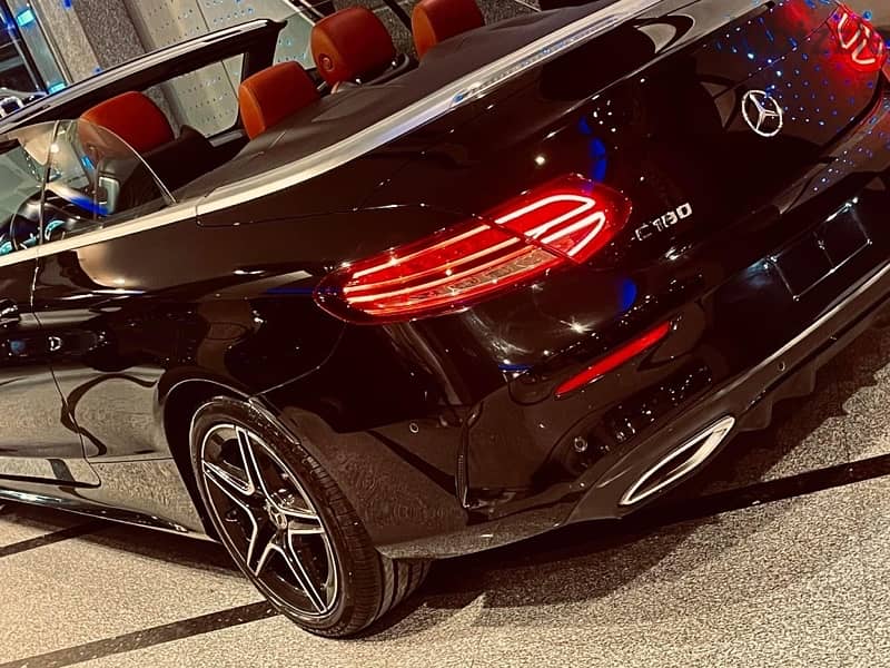 مرسيدس C180 موديل 2019 كابورلية AMG وكيل اول استخدام من الزيرو 27000Km 5