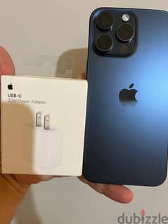 IPhone 15 Pro Max 256 with charger